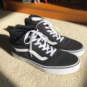 Black High Top Vans